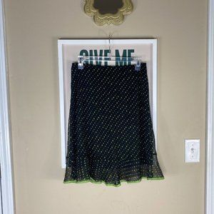 Vintage Y2k Polka Dot Skirt